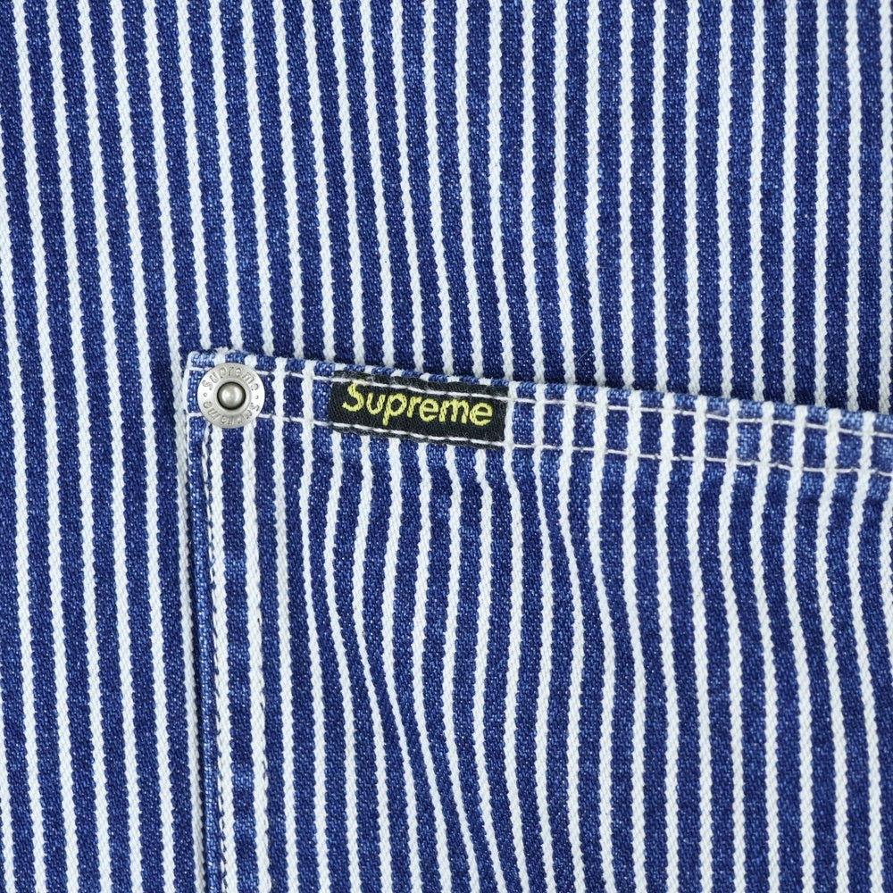 SUPREME(シュプリーム) 25SS Loose Fit S/S Denim Painter Shirt ルーズフィット ヒッコリー 半袖 デニム ペインターシャツ インディゴ