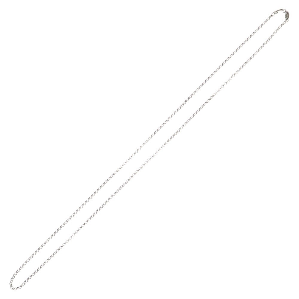 CHROME HEARTS(クロムハーツ) NECKCHAIN R24 ロールチェーンネックレス 24inch シルバー BCA085