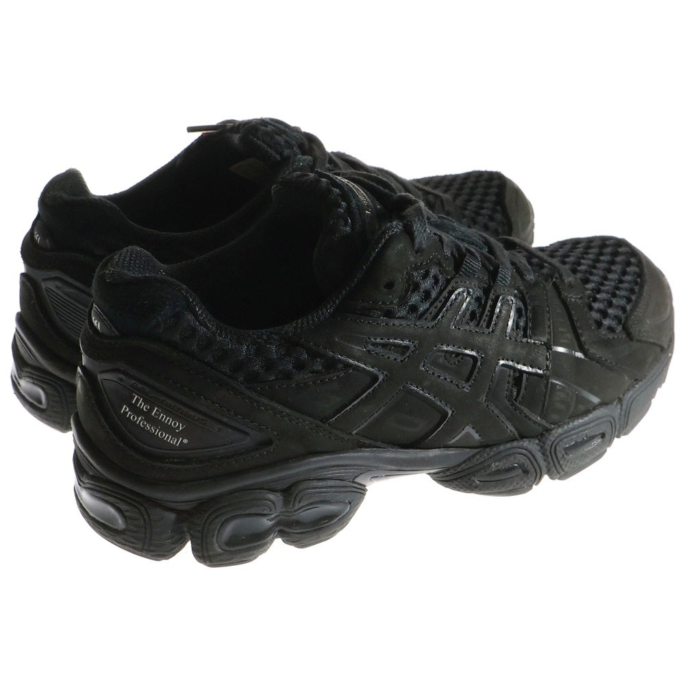ASICS(アシックス) ×ENNOY×Stylistshibutsu Gel-Nimbus 9 GORE-TEX Triple Black ゲルニンバス9 ゴアテックス トリプルブラック ローカットスニーカー US6/24.5cm 1201A901-001