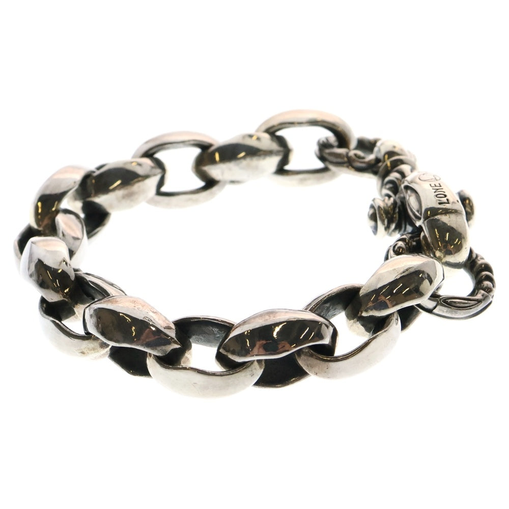 LEONARD KAMHOUT(レナードカムホート) SILK LINK BRACELET クレーンサークル シルクリンク ブレスレット シルバー