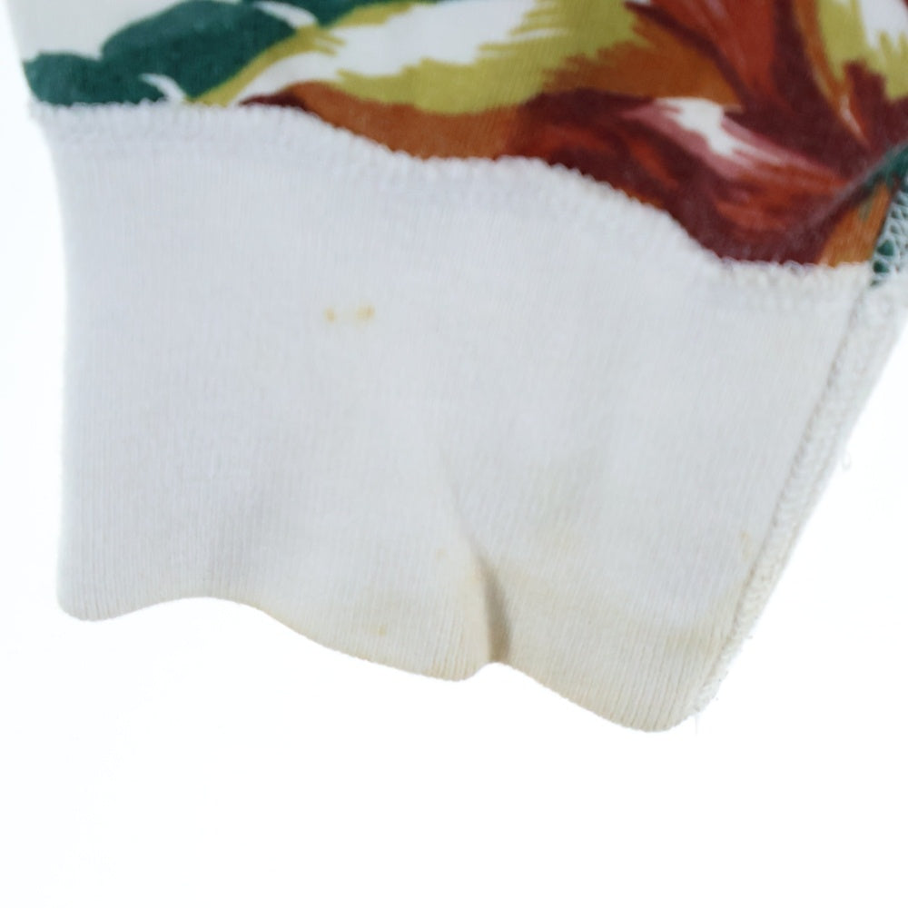 SUPREME(シュプリーム) 12SS Floral Pullover フローラル プルオーバー 総柄 スウェットパーカー ホワイト/グリーン