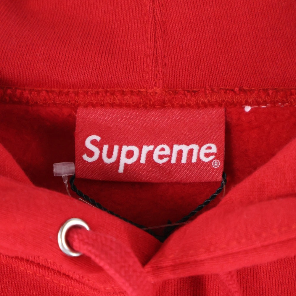 SUPREME(シュプリーム) 21SS Laser Cut S Logo Hooded Sweatshirt レイサーカット Sロゴ プルオーバーパーカー フーディ レッド