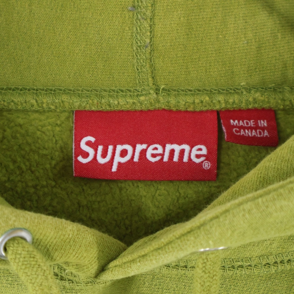 SUPREME(シュプリーム) 17AW Reflective Excellence Hooded Sweatshirt リフレクティブ エクセレンスロゴ プルオーバーパーカー フーディ カーキ