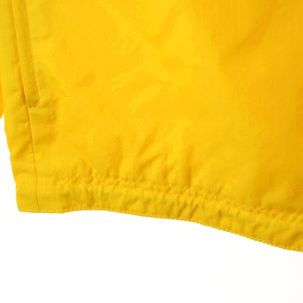 SUPREME(シュプリーム) 16SS Nylon Ripstop Pullover ナイロン リップストップ プルオーバーパーカー フーディ イエロー
