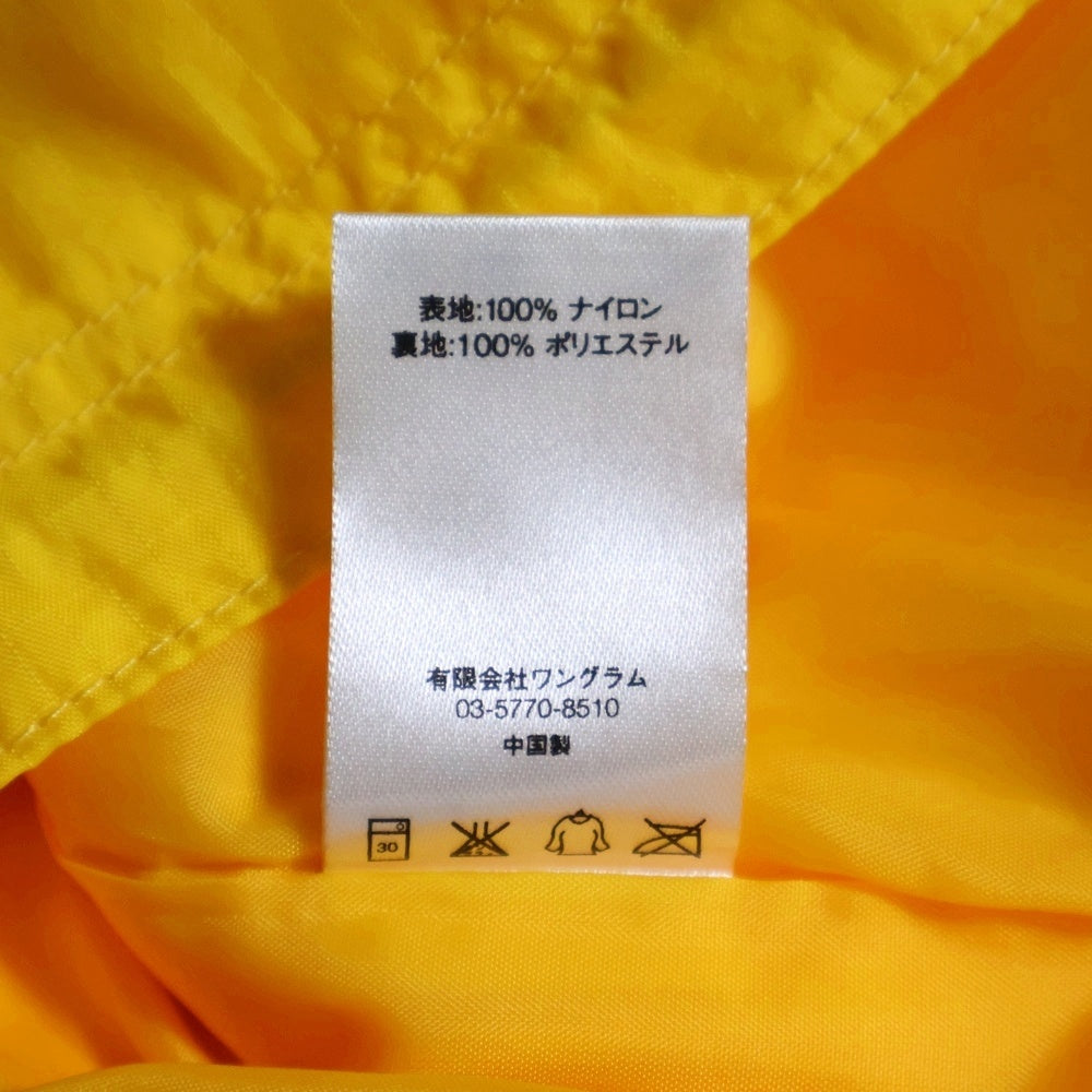 SUPREME(シュプリーム) 16SS Nylon Ripstop Pullover ナイロン リップストップ プルオーバーパーカー フーディ イエロー