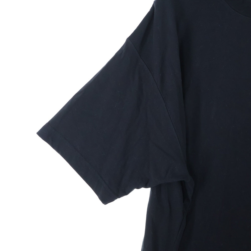 VETEMENTS(ヴェトモン) 25SS Only フロントプリント 半袖Tシャツ カットソー ブラック UA53TR160B