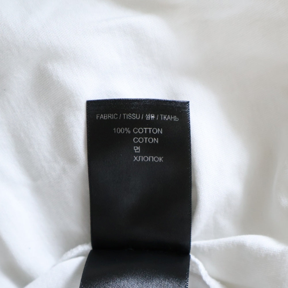 VETEMENTS(ヴェトモン) 21AW FRANCE LOGO フロントプリント 半袖Tシャツ カットソー ホワイト UA52TR290F