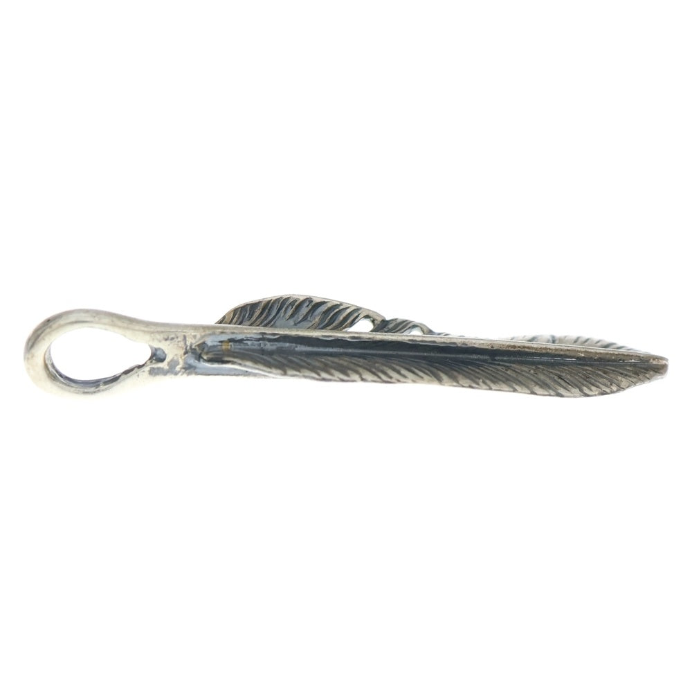 ARIZONA FREEDOM(アリゾナフリーダム) T-11g SV プレーンフェザー 右向き 40mm ペンダントトップ シルバー