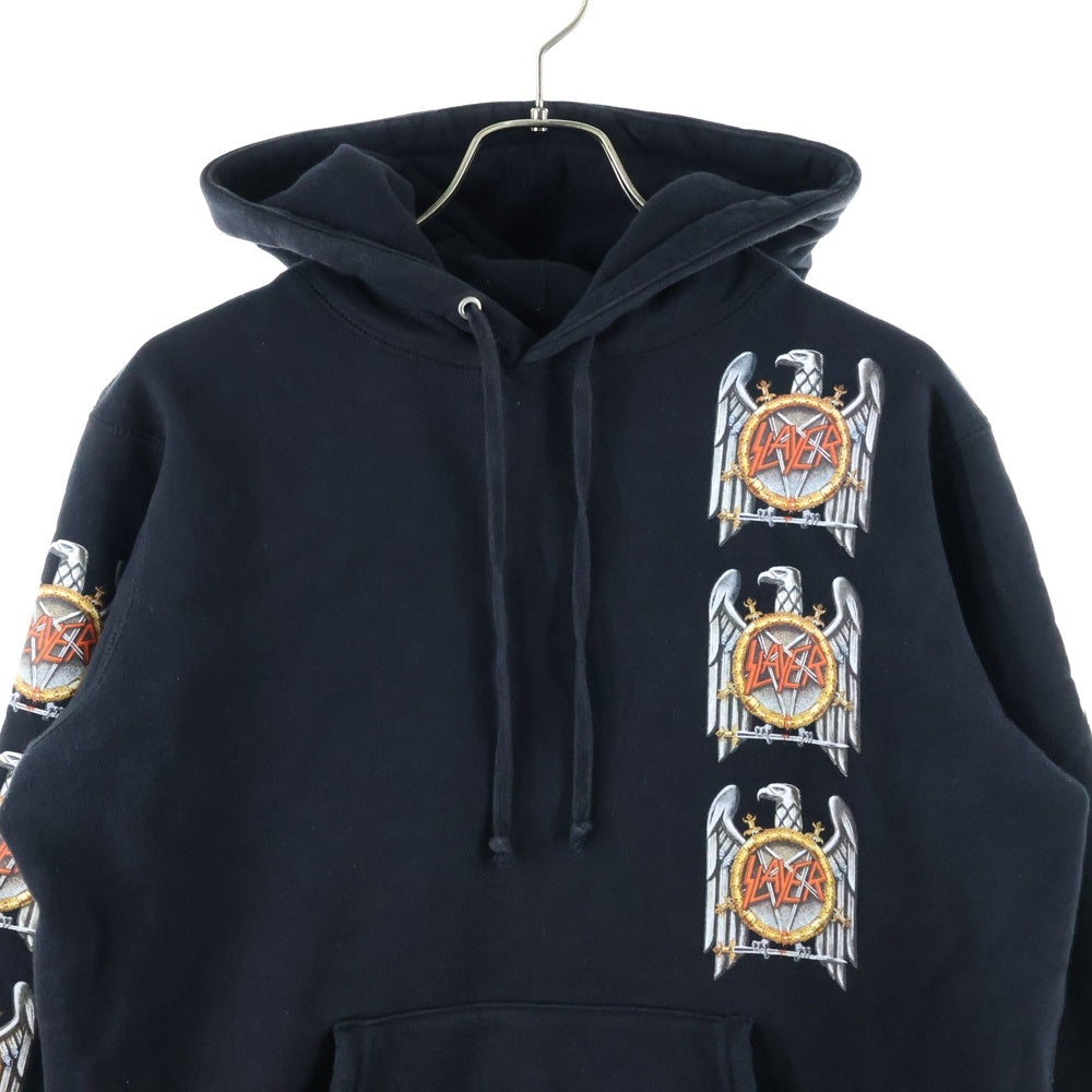 SUPREME(シュプリーム) 16AW Slayer Eagle Hooded Sweatshirt スレイヤー イーグル プルオーバーパーカー フーディー ブラック