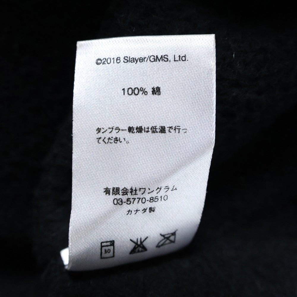 SUPREME(シュプリーム) 16AW Slayer Eagle Hooded Sweatshirt スレイヤー イーグル プルオーバーパーカー フーディー ブラック