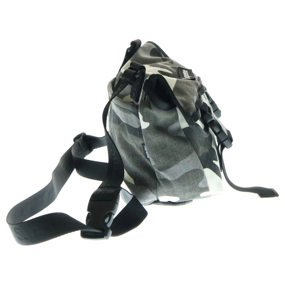SUPREME(シュプリーム) 25SS Mini Messenger Bag Snow Camo カモフラージュ 迷彩 ミニメッセンジャーバッグ ショルダーバッグ スノーカモ グレー