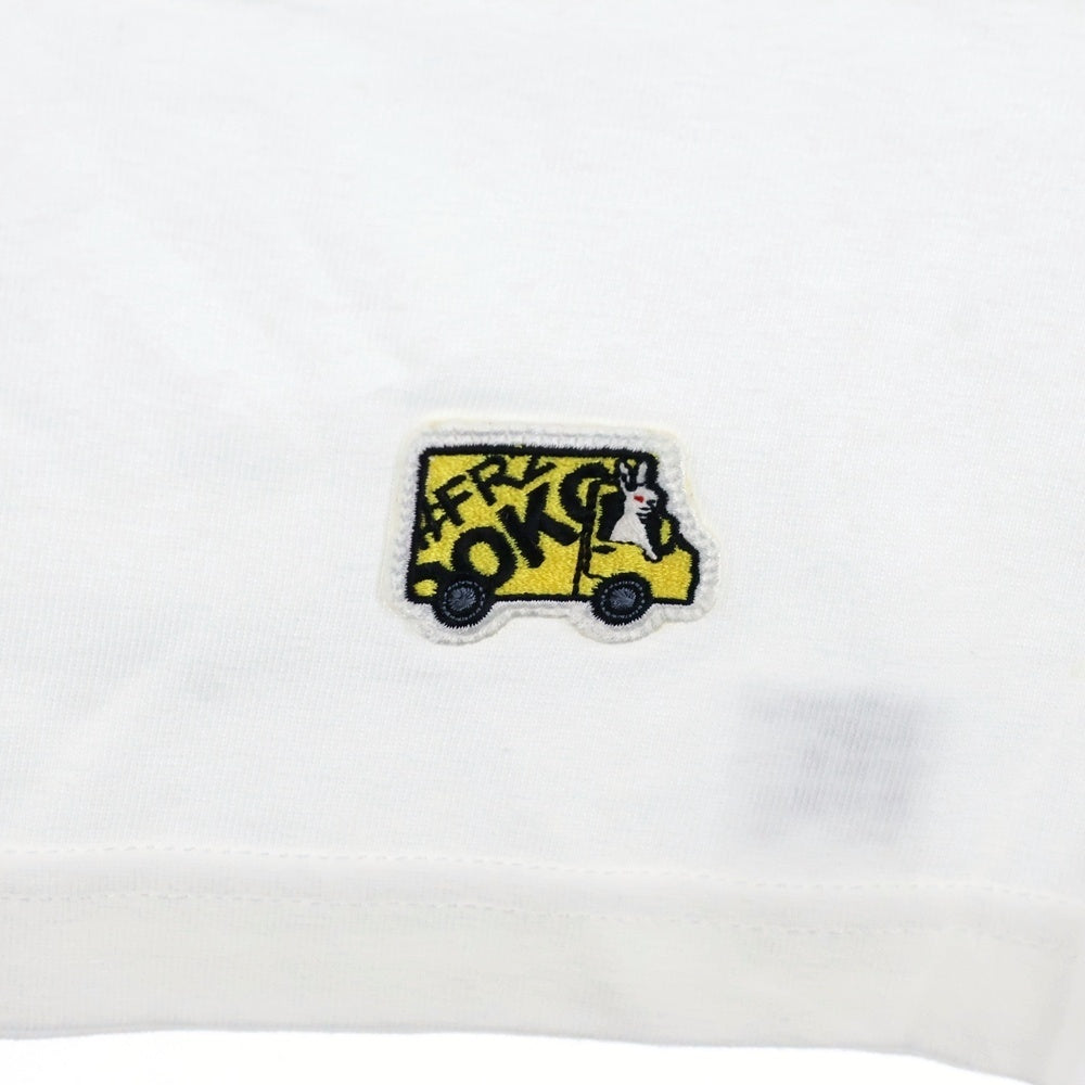 SAPEur(サプール) ×FR2 LOVE #FOR2 LOCALS 両面プリント 半袖 カットソー Tシャツ ホワイト
