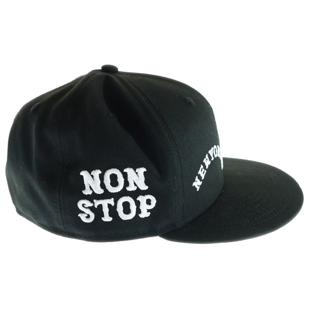 SUPREME(シュプリーム) 25SS ×HOMERUN S Logo New Era ホームラン ニューエラ Sロゴ 6パネル ベースボールキャップ 帽子 ブラック