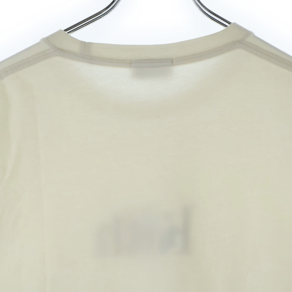 KITH(キス) フラワープリント フロントロゴ クルーネック 半袖Tシャツ カットソー ホワイト 21-071-060-0026-2-0