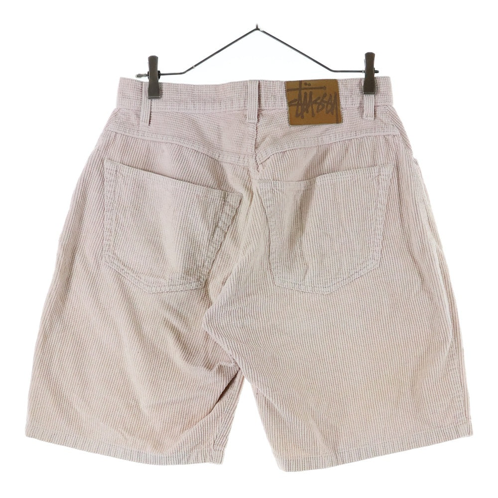STUSSY(ステューシー) 90s OLD STUSSY オールドステューシー 赤タグ コーデュロイ ハーフパンツ ショーツ ベージュ