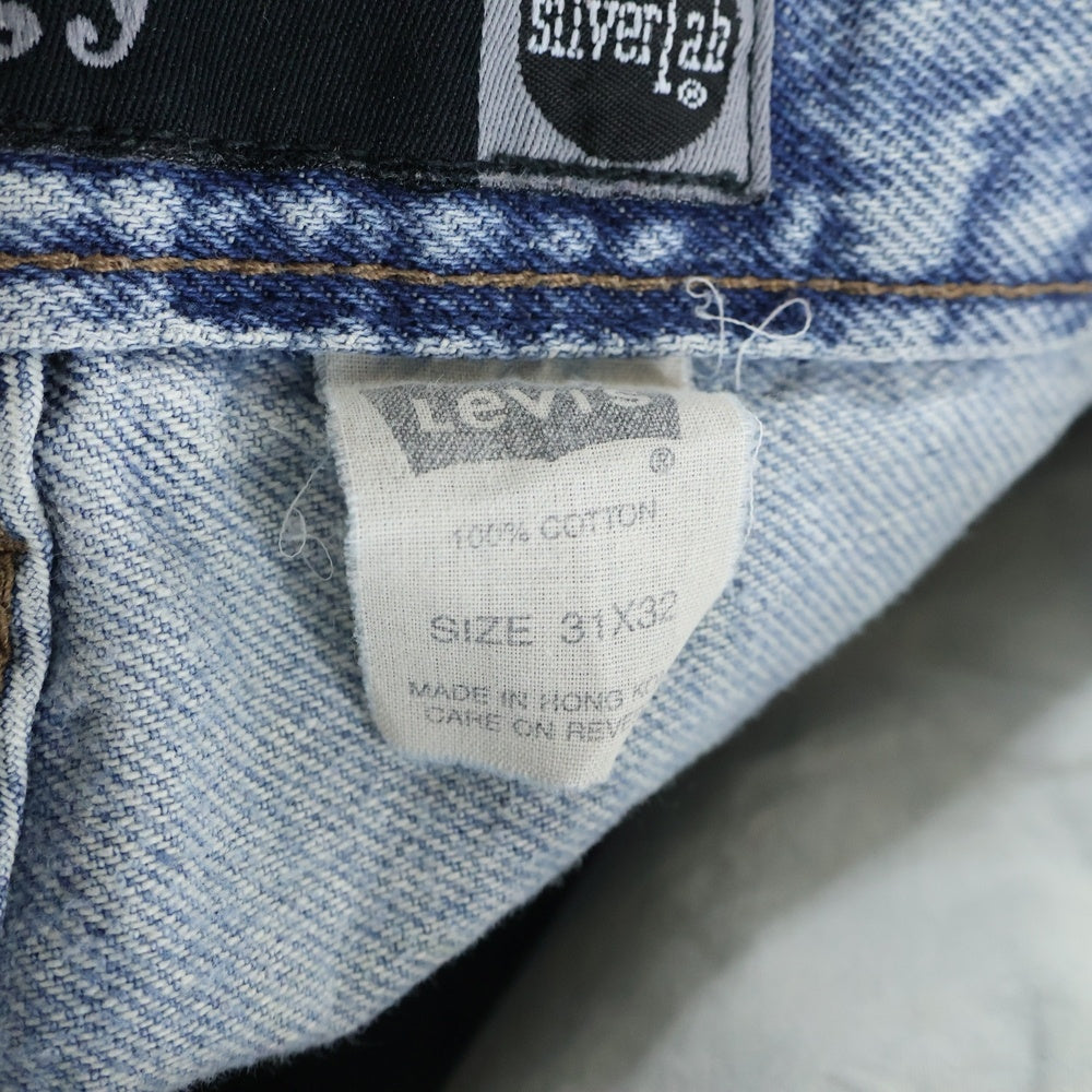 Levi's(リーバイス) Silver Tab Baggy Pants シルバー タブ バギーデニムパンツ ブルー 31/32