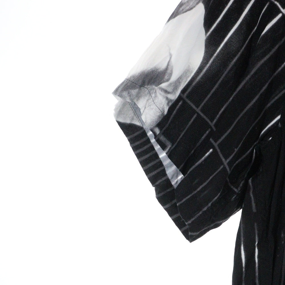 WACKO MARIA(ワコマリア) 21SS THE SILENCE OF THE LAMBS S/S HAWAIIAN SHIRT 羊たちの沈黙 オープンカラー ハワイアン 半袖シャツ ブラック