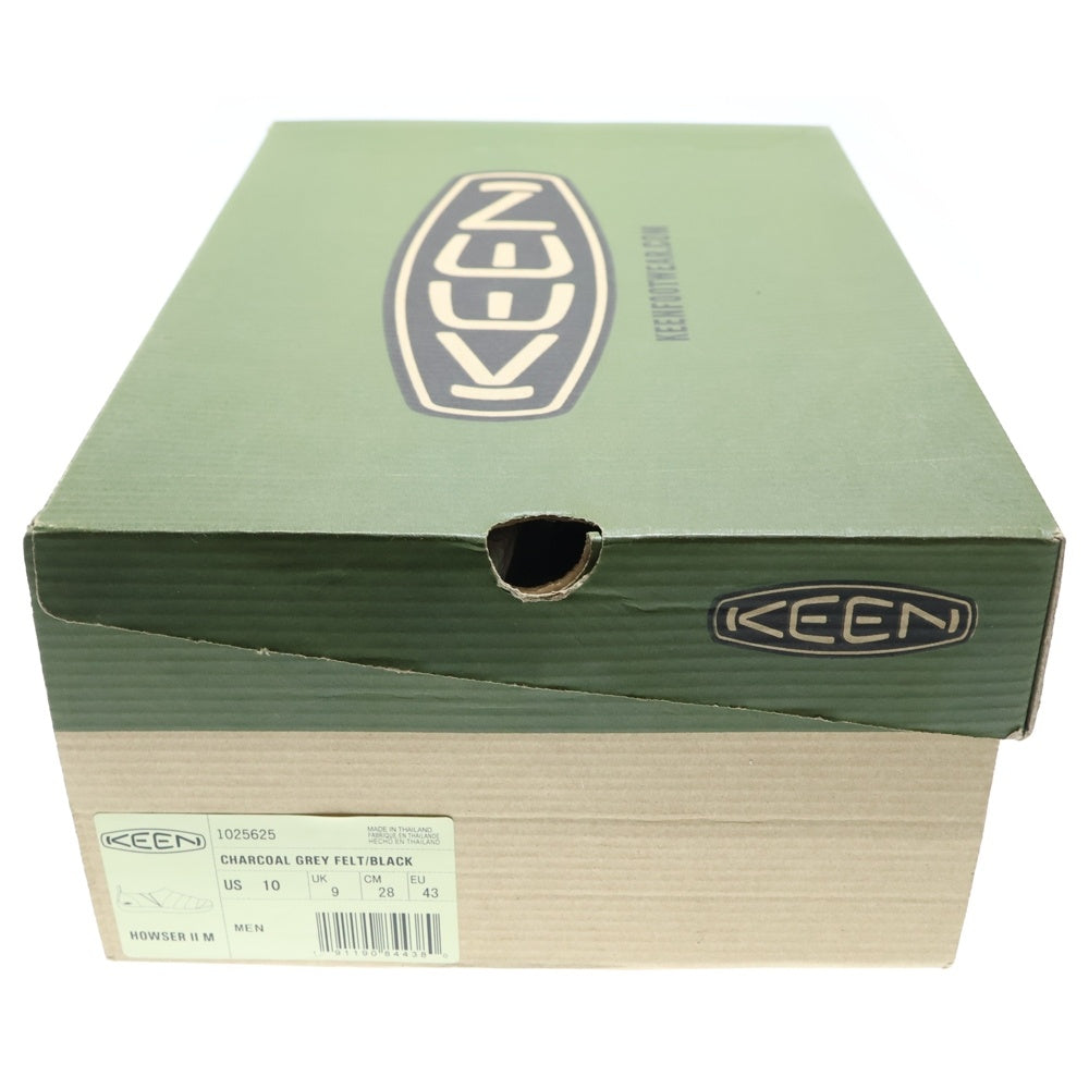 KEEN(キーン) HOWSER 2 スリッポン ローカットスニーカー US10/28cm グレー 1025625