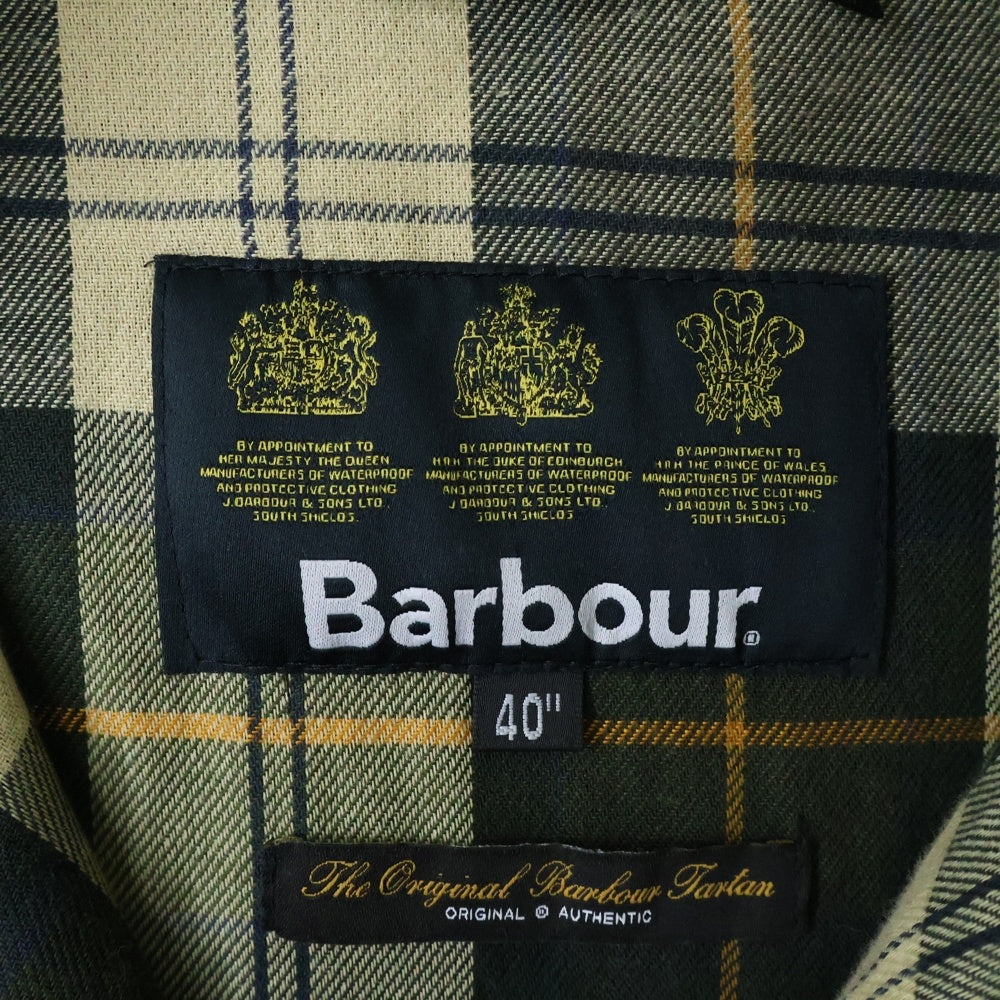 Barbour(バブアー) GAMEFAIR JACKET ゲームフェア オイルド ワックス ジャケット カーキ 2102063