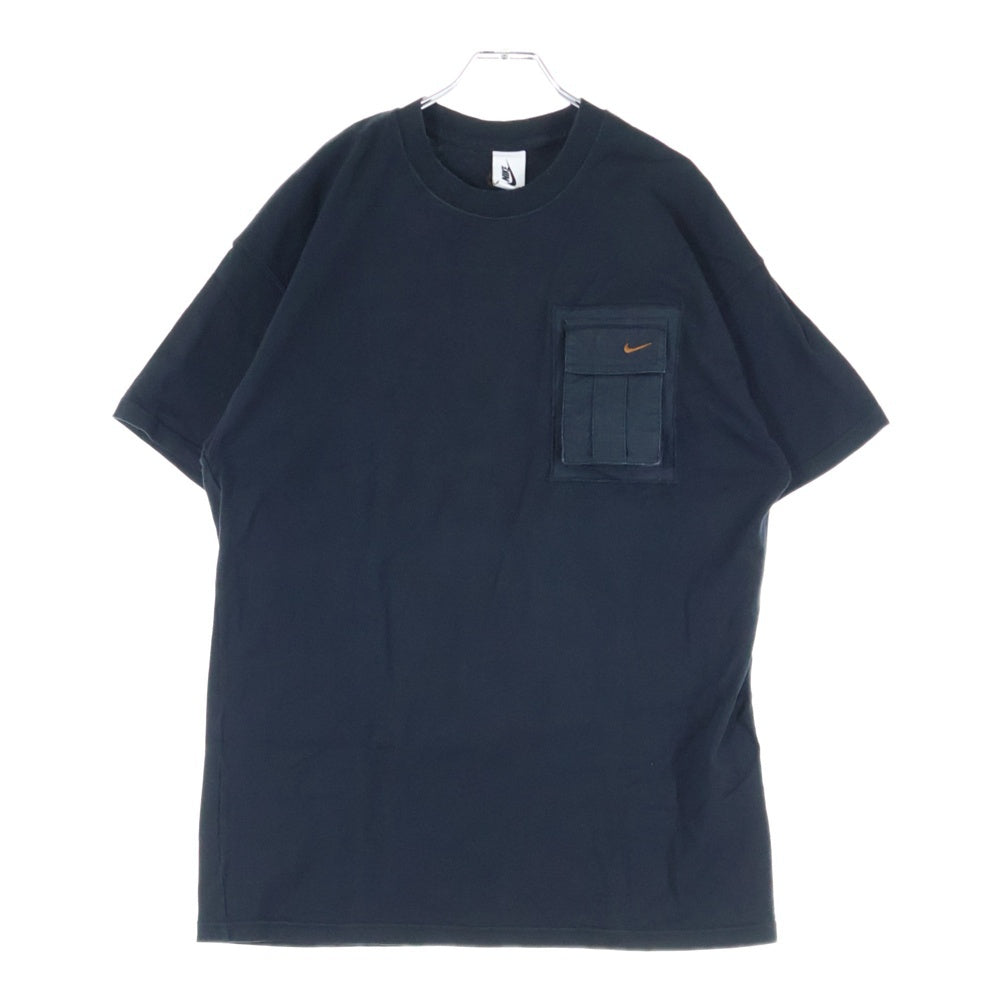 NIKE(ナイキ) 20SS×TRAVIS SCOTT NRG Ag Tee トラヴィススコット カクタスジャック ポケット半袖Tシャツ カットソー ブラック CU0460-010