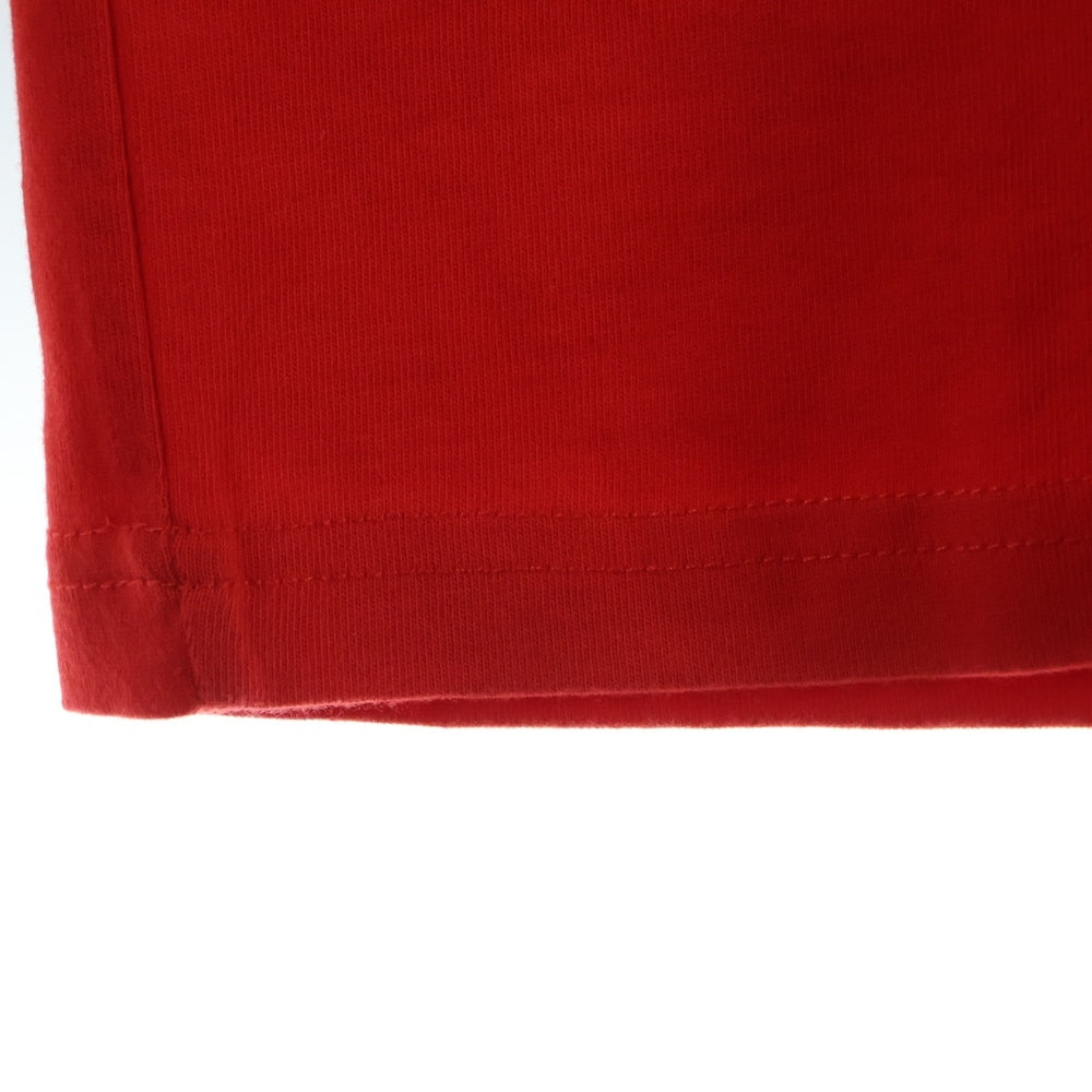 ICE CREAM(アイスクリーム) フロントプリント 半袖Tシャツ カットソー レッド 431-1200