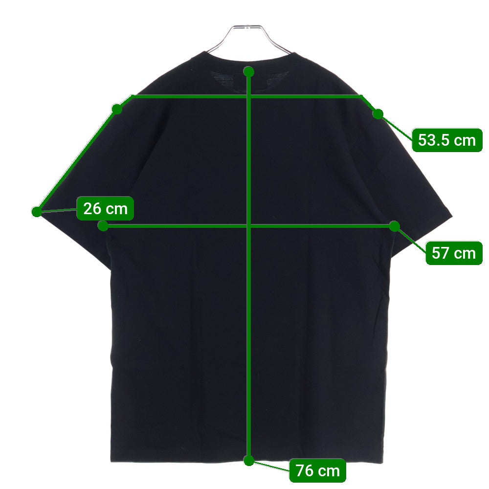 KANGOL(カンゴール) ×渡辺シスターズ フォトプリント半袖Tシャツ カットソー ブラック KR21INF020