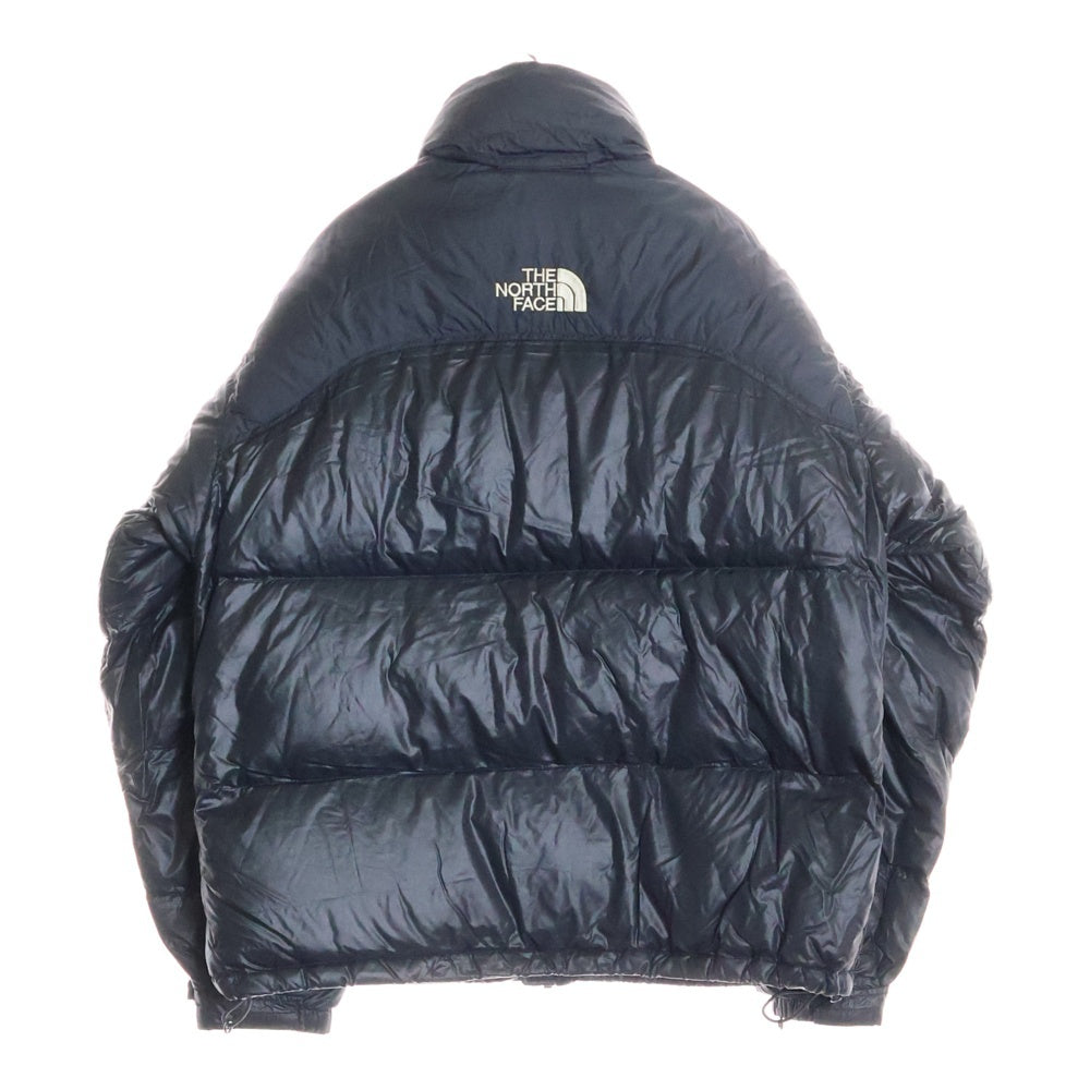 THE NORTH FACE(ザノースフェイス) NUPTSE DOWN JACKET ヌプシ ジップアップダウンジャケット センターロゴ ブラック ND01001