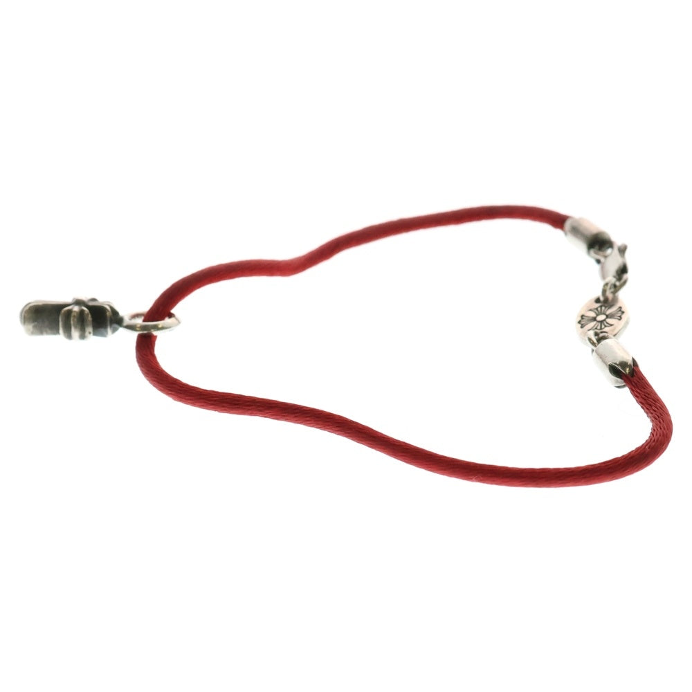 CHROME HEARTS(クロムハーツ) KZ BRACELET CH CRS スタッククロス ブレスレット レッド/シルバー