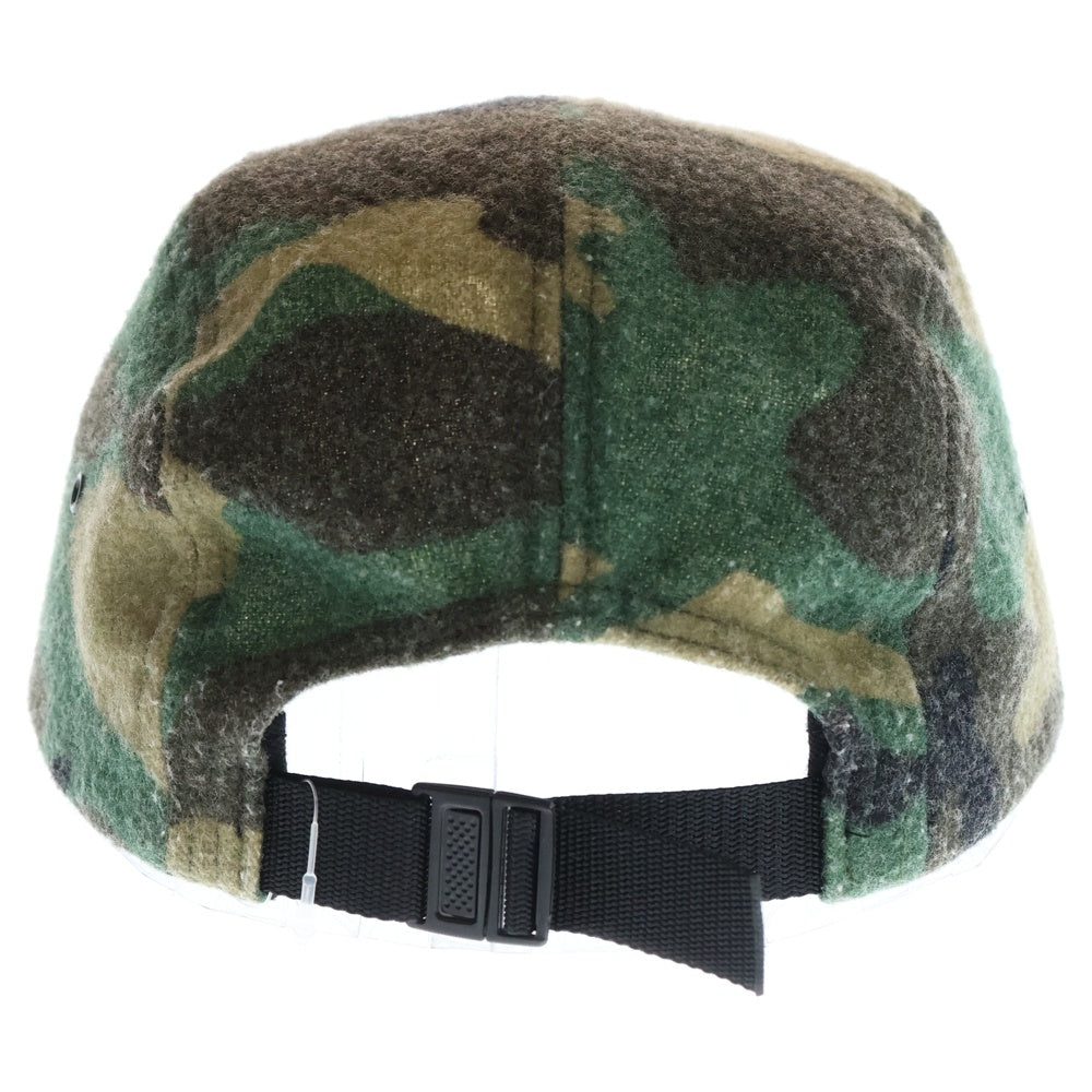 SUPREME(シュプリーム) 17AW Camo Wool Camp Cap カモウールキャンプキャップ ボックスロゴ 迷彩 帽子 カーキ
