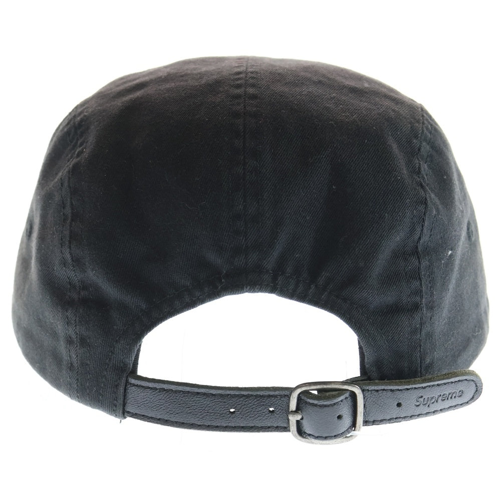 SUPREME(シュプリーム) 18AW Washed Chino Twill Camp Cap ウォッシュド チノ ツウィル キャンプ キャップ ブラック