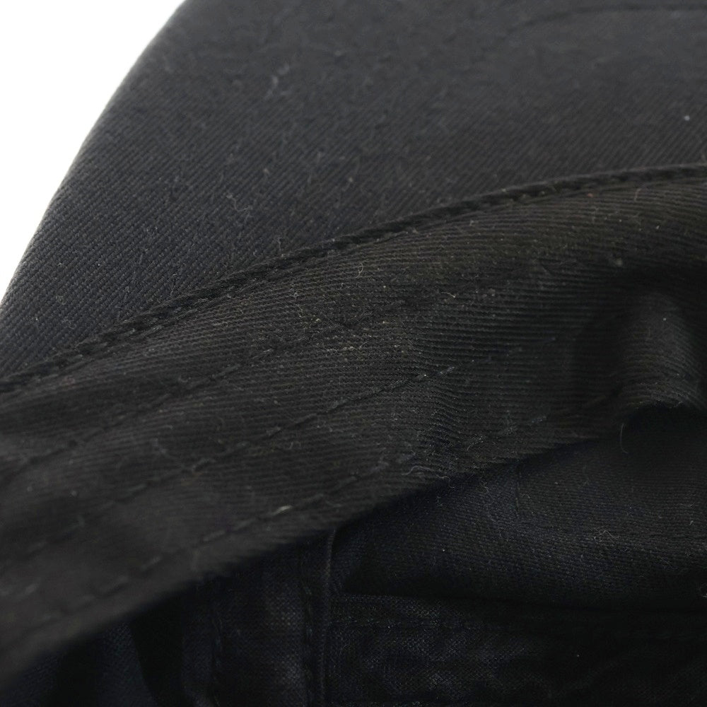 SUPREME(シュプリーム) 18AW Washed Chino Twill Camp Cap ウォッシュド チノ ツウィル キャンプ キャップ ブラック