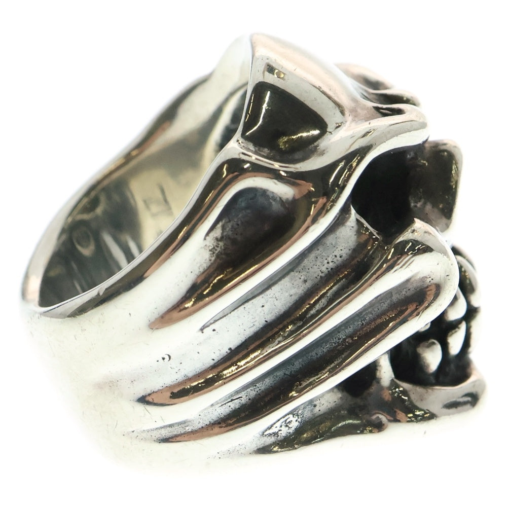 Travis Walker(トラヴィスワーカー) CHOMPS SKULL RING チョンプス スカル リング シルバー