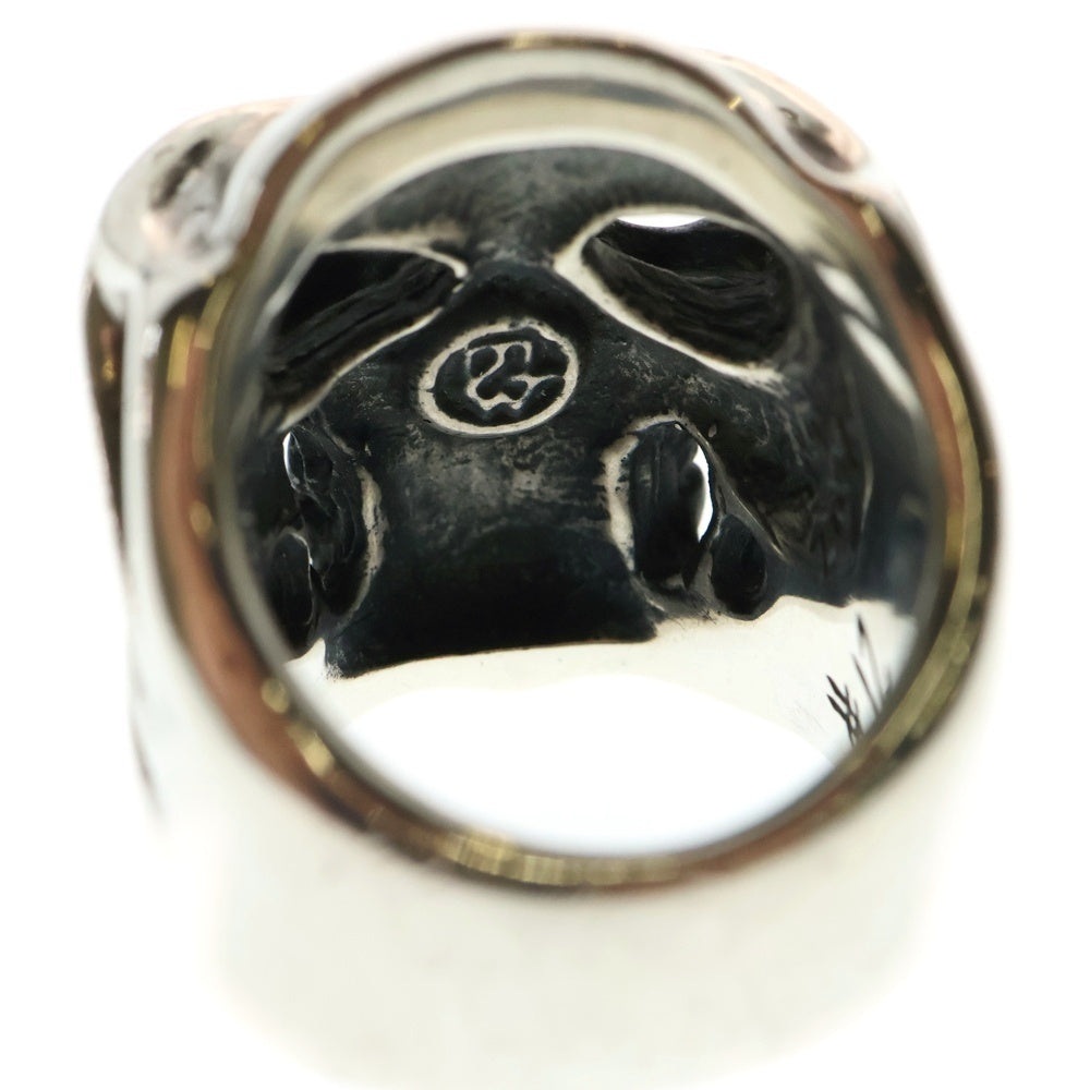 Travis Walker(トラヴィスワーカー) CHOMPS SKULL RING チョンプス スカル リング シルバー