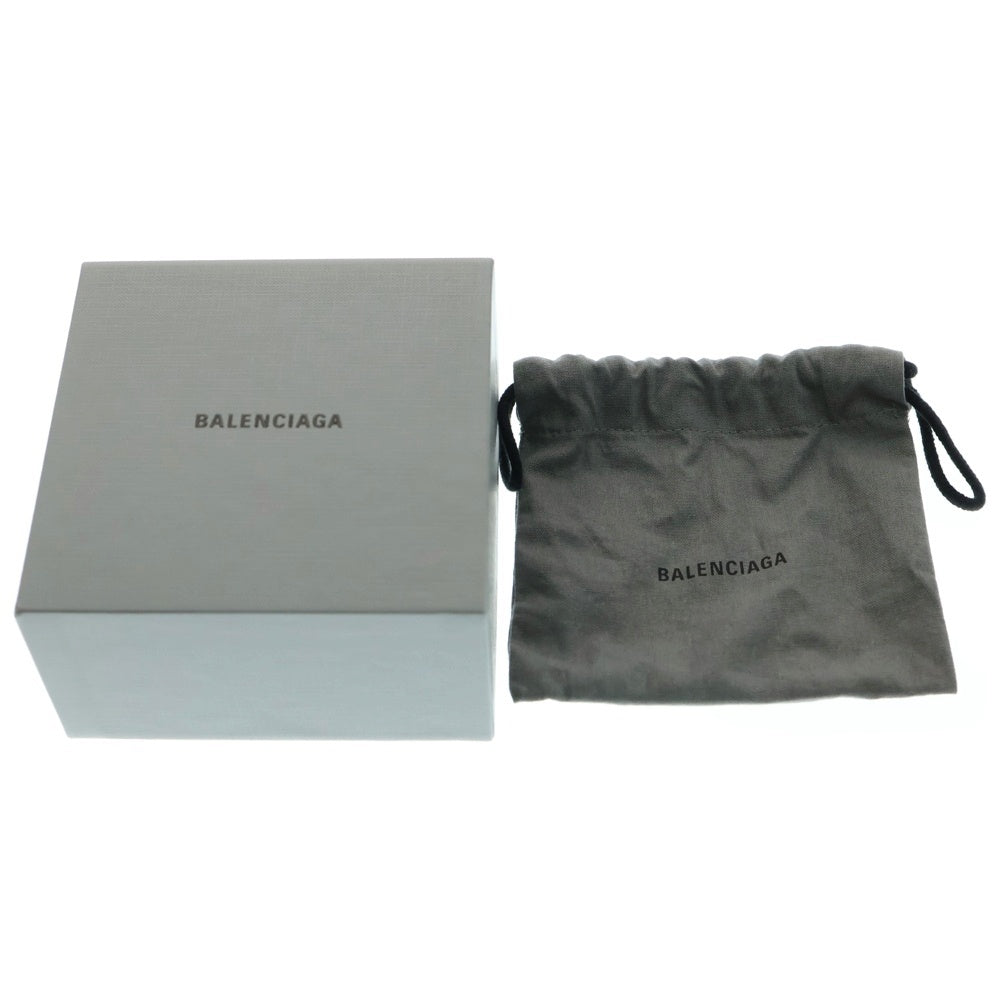 BALENCIAGA(バレンシアガ) BB Icon gourmette-chain bracelet BBアイコン グルメット チェーンブレスレット シルバー 718493TZ99I0911