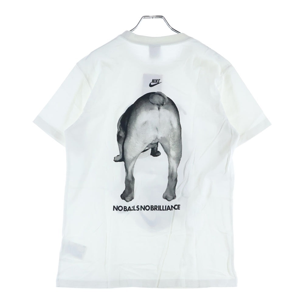 NIKE(ナイキ) 2010 BULLDOG SPORT WEAR TEE ブルドッグ 両面プリント クルーネック 半袖Tシャツ カットソー ホワイト 416819-100