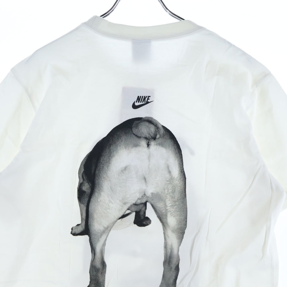 NIKE(ナイキ) 2010 BULLDOG SPORT WEAR TEE ブルドッグ 両面プリント クルーネック 半袖Tシャツ カットソー ホワイト 416819-100