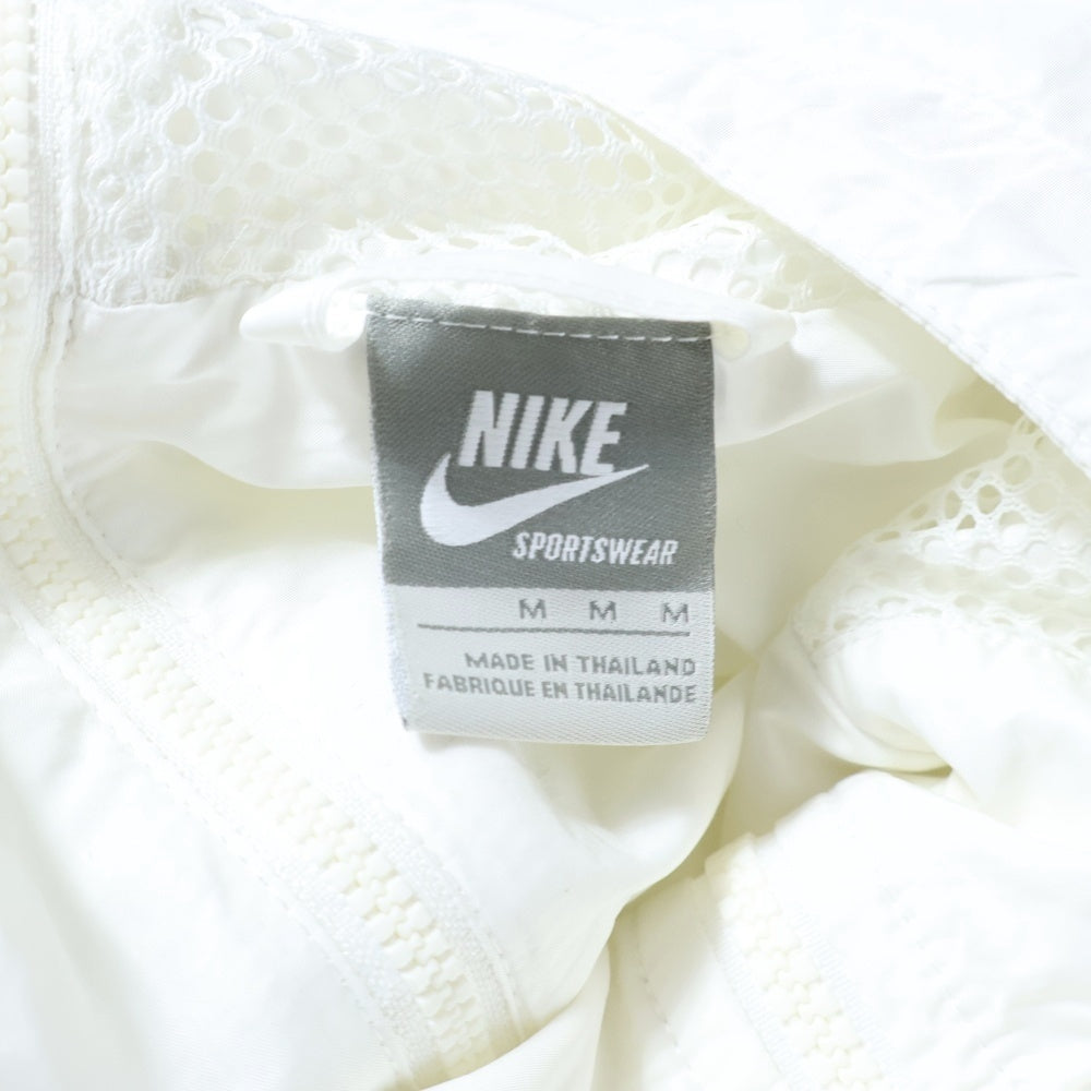 NIKE(ナイキ) 2008 WINDRUNNER ウィンドランナー スタープリント 裏地メッシュ ナイロンジャケット ホワイト 274716-100