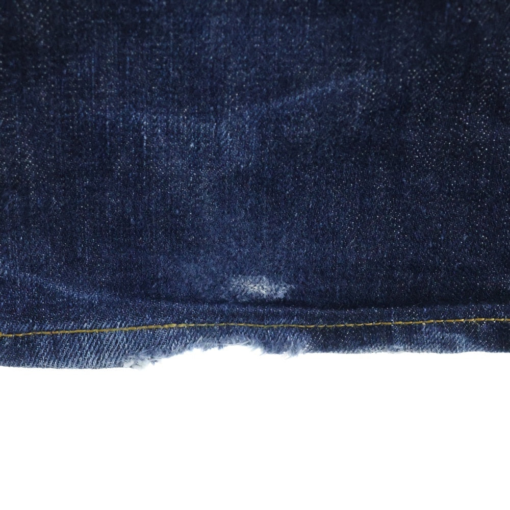 STUSSY(ステューシー) 00s 2005 × Levi's リーバイス 25周年記念限定 別注 50567 シルバーリベット シルバーステッチ ビッグE ジッパーフライ デニムパンツ