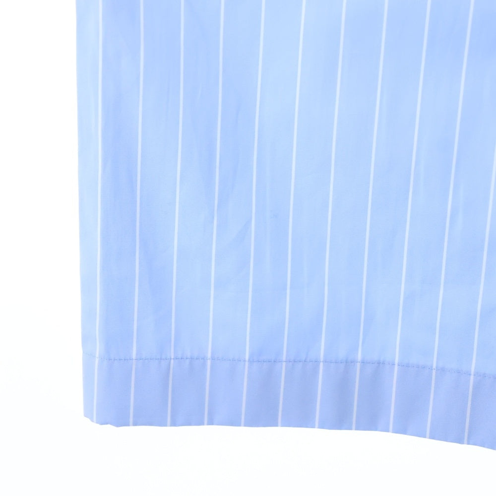 OAMC(オーエーエムシー) Kurt Stripe Shirt カート ストライプ 半袖シャツ ブルー 24E280AU98