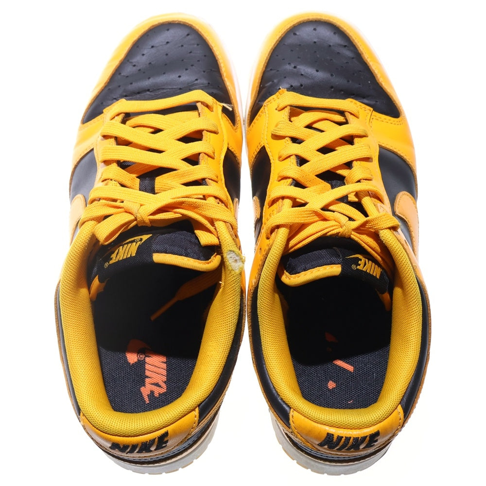 NIKE(ナイキ) DUNK LOW RETRO CHAMPIONSHIP GOLDROD ダンクロー レトロ チャンピオンシップゴールド ローカットスニーカー ブラック/イエロー US9/27cm DD1391-004