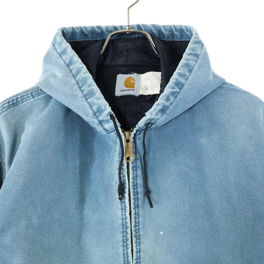 CARHARTT(カーハート) 80s Duck Active Jacket 星タグ ダック アクティブジャケット フーディー インディゴ JQ296