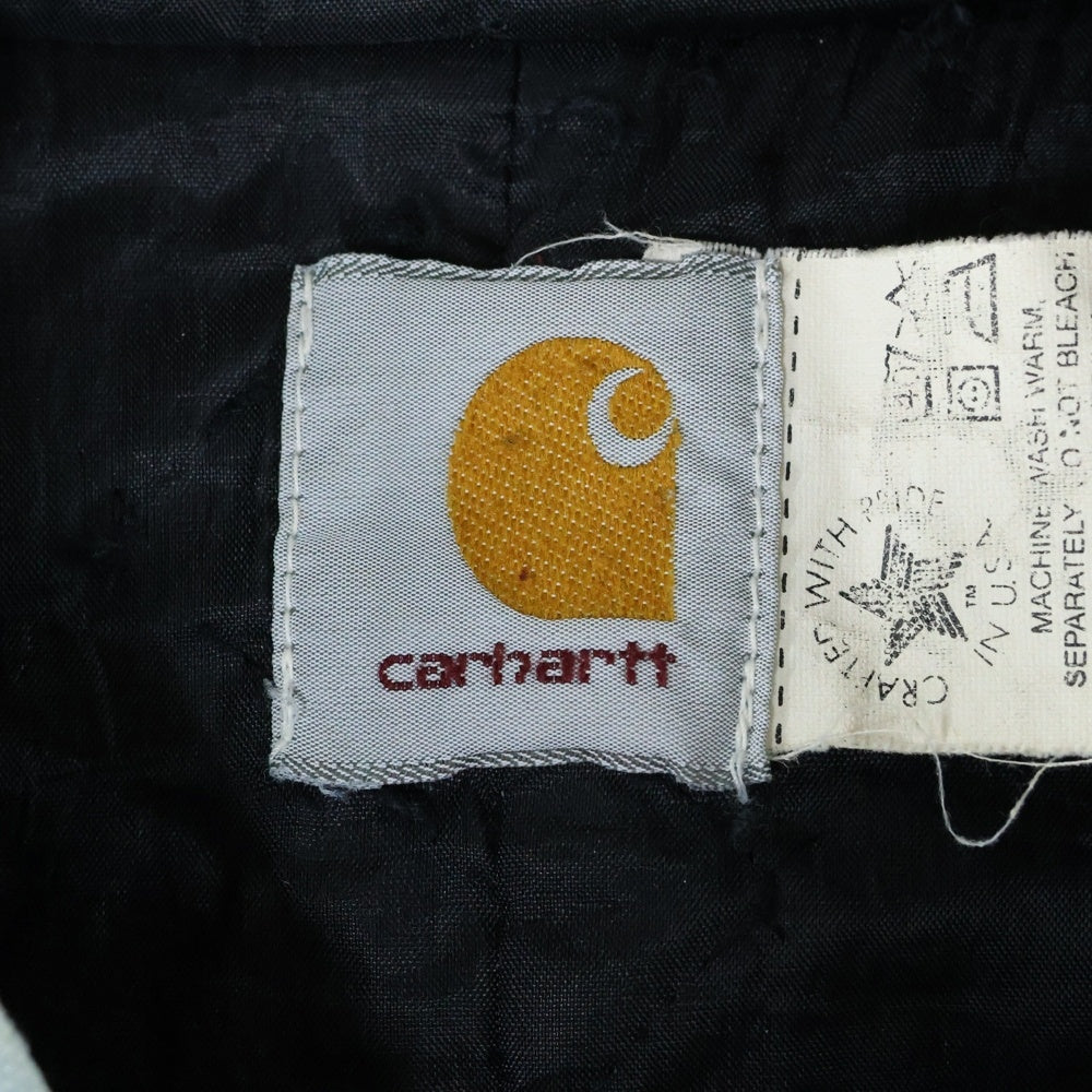 CARHARTT(カーハート) 80s Duck Active Jacket 星タグ ダック アクティブジャケット フーディー インディゴ JQ296