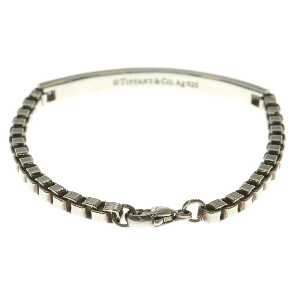 TIFFANY&Co(ティファニー) ベネチアンリンク IDブレスレット シルバー