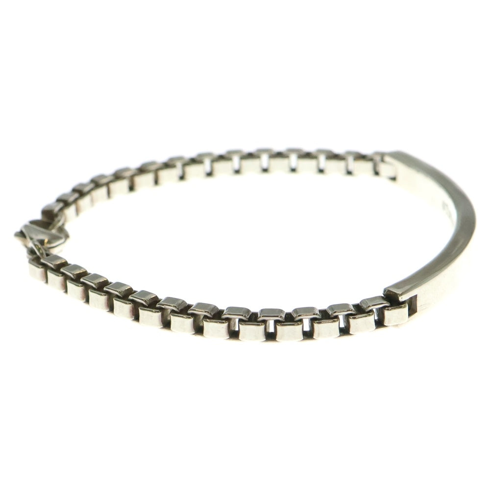 TIFFANY&Co(ティファニー) ベネチアンリンク IDブレスレット シルバー