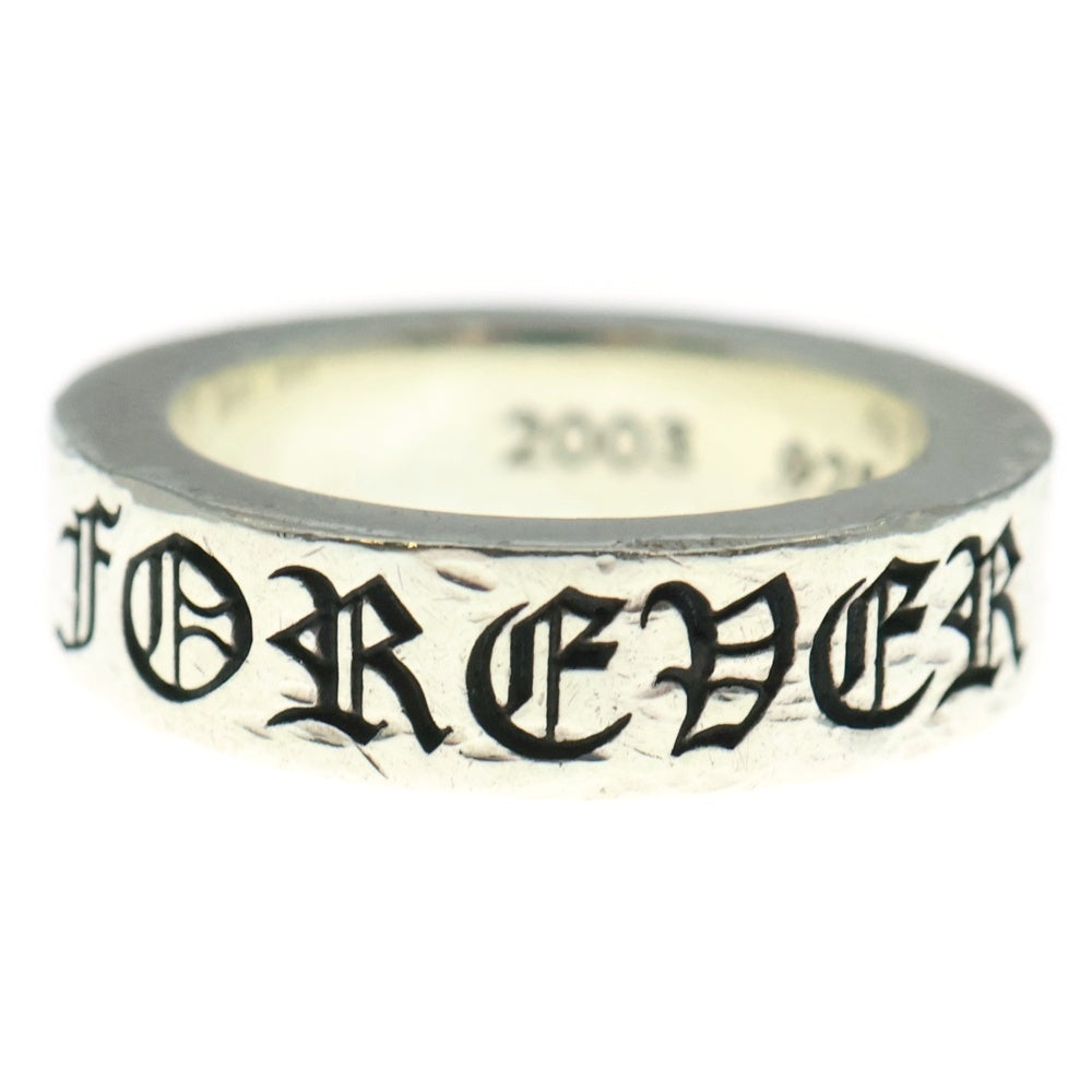 CHROME HEARTS(クロムハーツ) 6mm SPACER FOREVER 6mmスペーサーリング フォーエバーシルバー BCA337