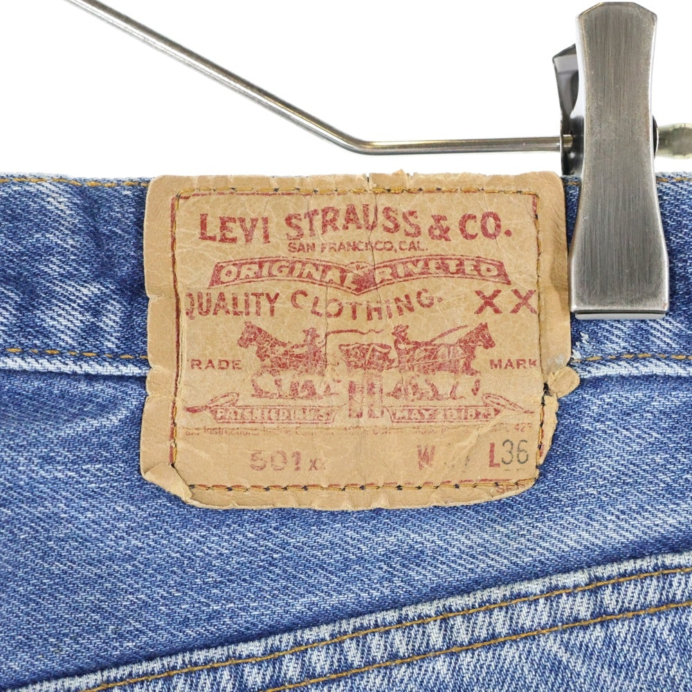 Levi's(リーバイス) 90's 501xx ボタン裏刻印524 USA製 デニムパンツ インディゴ