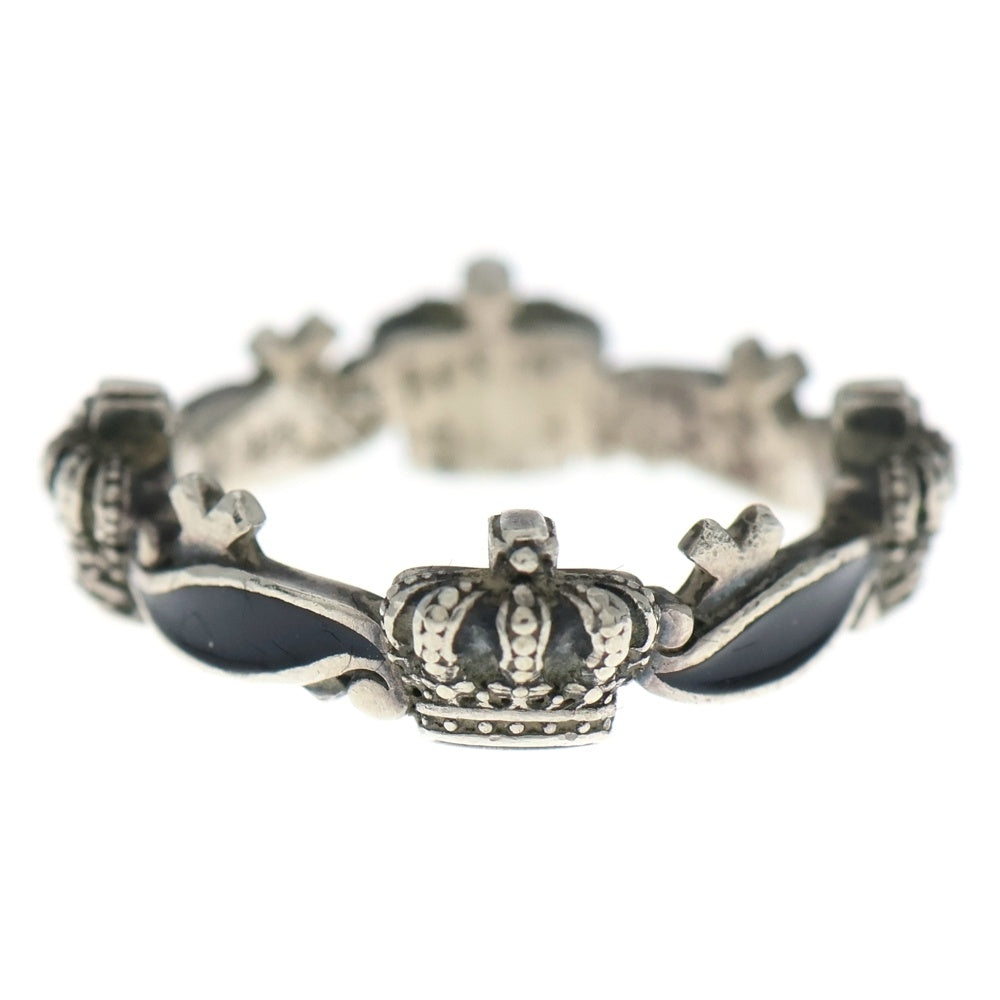 Justin Davis(ジャスティンデイヴィス) IMMACULATE CROSS クラウン リング シルバー SRJ832