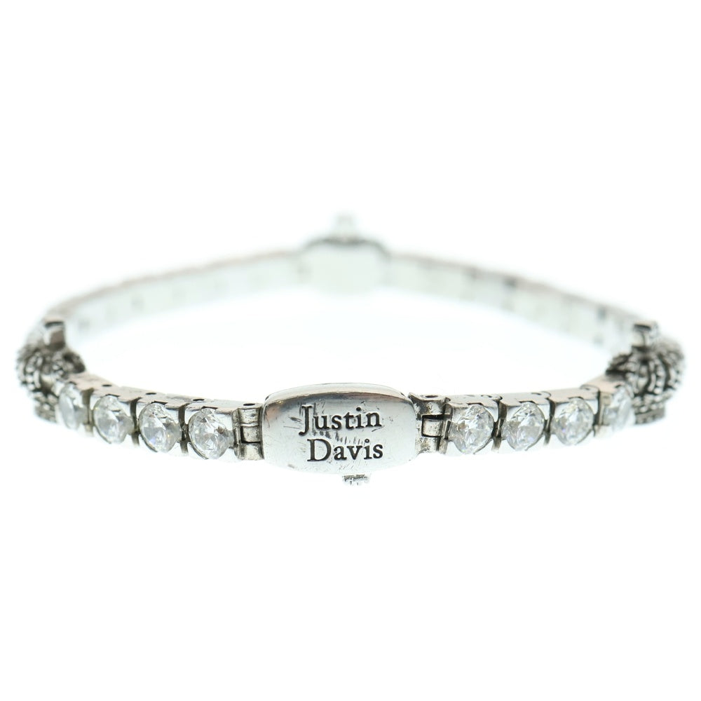 Justin Davis(ジャスティンデイヴィス) QUEEN'S LIGHT クイーンズライト ブレスレット ジルコニア シルバー SBJ695