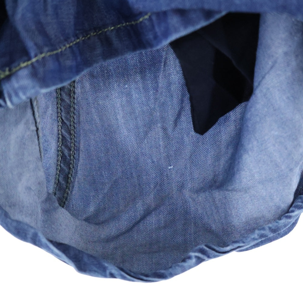 DIESEL(ディーゼル) デニム生地 ショートサロペット インディゴ レディース