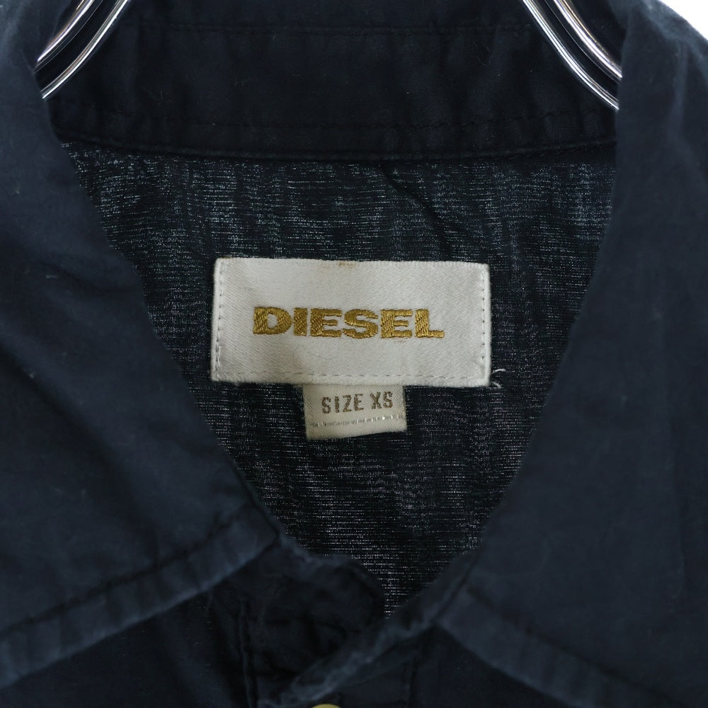 DIESEL(ディーゼル) 半袖シャツカットソー ブラック
